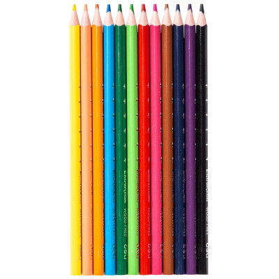 Hộp 12 Bút Chì Màu Deli EC113-12