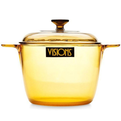 Nắp nồi thuỷ tinh Visions VS-22; VS-2.5; VS-3.5; VSP-2.5 - Made in America - Phân phối bởi ABMA VN Showroom 77 Đoàn Như Hài, P13, Q4, TPHCM