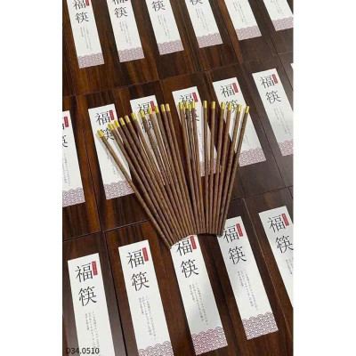 Combo 10 Đôi Đũa Gỗ Tự Nhiên – Chống Nấm Mốc, An Toàn & Vệ Sinh Khi Ăn Uống - HÀNG CHÍNH HÃNG MINIIN