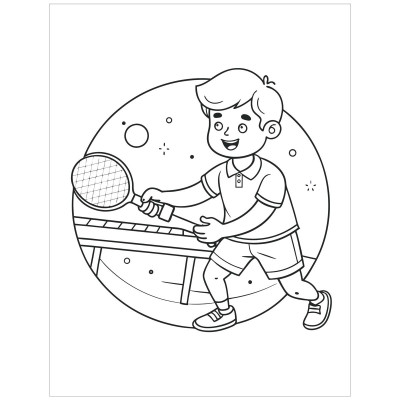 Tập Học Sinh Tô Màu Sport Kids - Bìa Kiếng - 4 Ô Ly - 96 Trang 100gsm - The Sun (Mẫu Bìa Giao Ngẫu Nhiên)