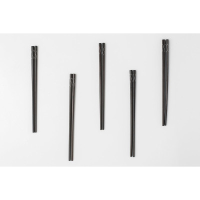 Vỉ 10 đôi đũa cẩm xoắn PHUSANG được làm từ gỗ tự nhiên, không chất bảo quản dùng trong nhà hàng khách sạn