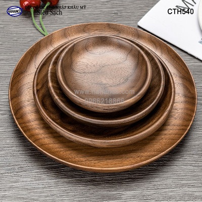 Đĩa Khay Gỗ Óc Chó (Đủ Size & Kiểu Dáng) hàng Xuất Khẩu - đựng đồ ăn/trang trí - đĩa bánh mì/trái cây/ bít tết/ pizza/ phụ kiện chụp ảnh, bày món ăn trong nhà hàng - Sang trọng trên bàn ăn