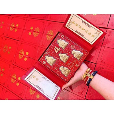 Hộp lì xì 5 thần tài