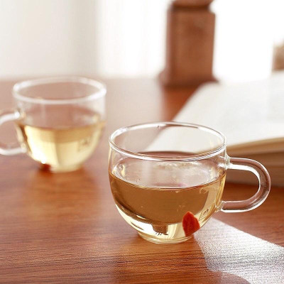 Set 6 chén quai trụ thuỷ tinh