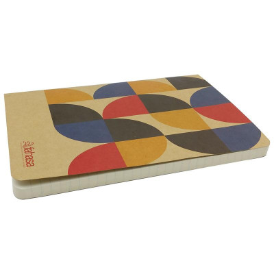 Tập Sinh Viên Họa Tiết Lập Thể Kẻ Ngang Có Chấm 300 Trang 60gsm - Fahasa 03 - Mẫu 2