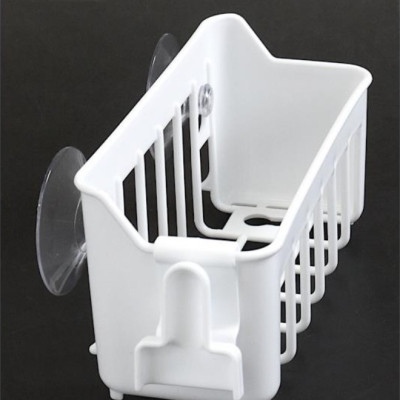 Giá đựng giẻ rửa bát , chai lọ kèm núm hít chân không, làm từ nhựa PP cao cấp có độ bền cao - nội địa Nhật Bản