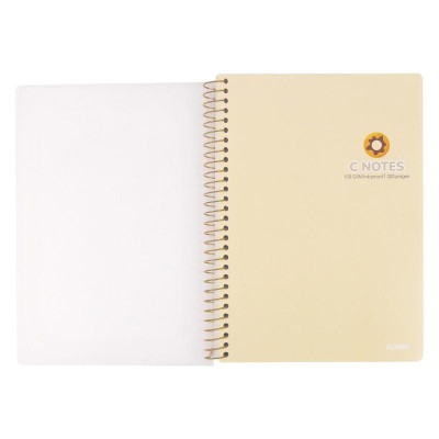 Vở C Notes (6x6)mm lò xo đơn bìa nhựa 2 mặt B5 200 trang 100/76; MS: 588