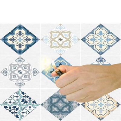 Tranh dán bếp chụi nhiệt mẫu mới dán bếp dán tường dán bàn ghế kích thước 60cm*300cm tặng kèm móc treo đồ đa năng Giao màu ngẫu nhiên