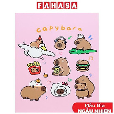 Tập Học Sinh Capybara - 4 Ôly - 96 Trang 100gsm - The Sun (Mẫu Màu Giao Ngẫu Nhiên)