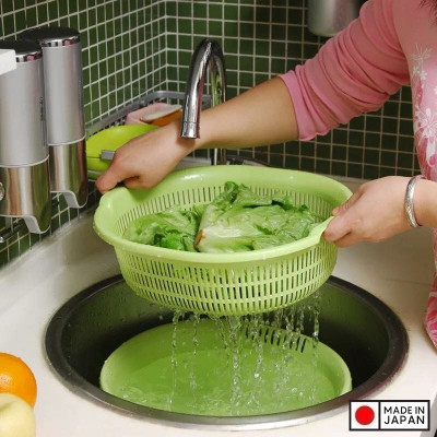 Bộ rổ Oval 2 lớp Sanada Seiko 5.3L - Hàng nội địa Nhật Bản |#Made in Japan| |Nhập khẩu chính hãng|