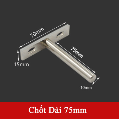 Chốt Âm Kệ Treo Tường Chữ T KUNBE Nhiều Kích Thước Phù Hợp Treo Kệ Tường, Kệ Gỗ Tivi Mà Không Lộ Vít