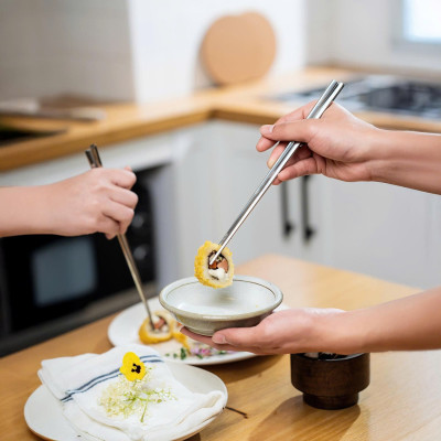 Bộ 10 đôi đũa inox 316L Hàn Quốc CIM316 bảo hành 24 tháng