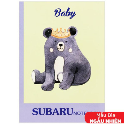 Tập Sinh Viên Subaru Baby B5 - 4 Ly Ngang - 96 Trang 60gsm - Vĩnh Thịnh B012-V1 (Mẫu Bìa Giao Ngẫu Nhiên)