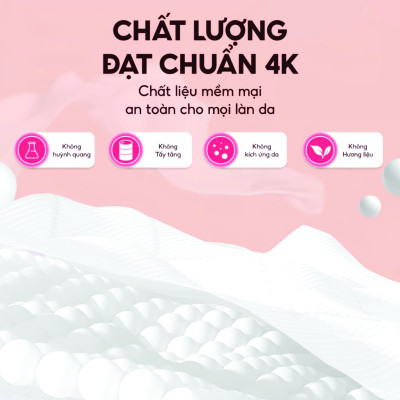 Khăn giấy treo tường 1280 tờ/4 lớp Topgia dạng rút tiện lợi cao cấp, tiết kiệm, an toàn kèm móc treo (Thùng 4 gói) 157x175cm