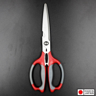 Kéo Nikken của Nhật 3 chức năng cắt, kẹp càng cua, mở nắp lon