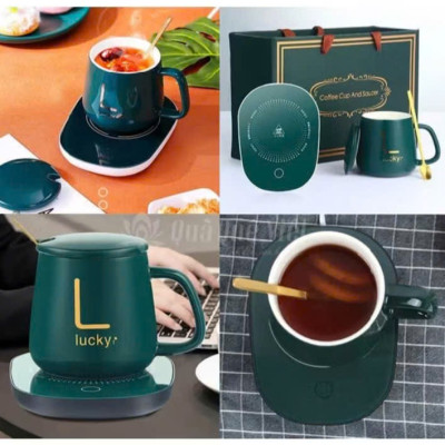 Đế làm nóng đồ uống pha cafe nhỏ gọn mẫu mã đẹp có thể làm quà tặng 