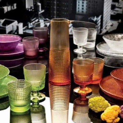 Sét 4 ly IVV Speedy Assorted Colors 240ml Hàng chính hãng