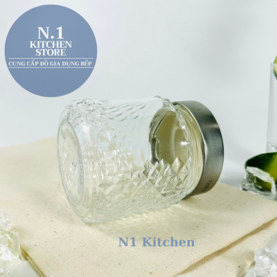 Hũ thủy tinh nắp vặn Delivery 300 - Bormioli Rocco Ý - Hàng chính hãng