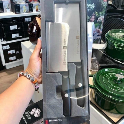 SET ĐÔI DAO CHẶT - DAO THÁI ZWILLING LITE  MADE IN GERMANY Hàng chính hãng