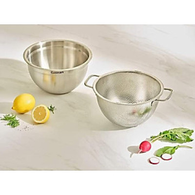 Sét rổ kèm âu inox Cuisinart 20cm hàng chính hãng