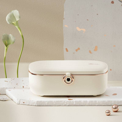 Hộp Cơm Điện Giữ Nhiệt, Tự Hâm Nóng Và Nấu Chín Đa Năng 2 Ngăn SB-HC09L Dung Tích 0.9 LÍT Công Suất 75W - Hàng Chính Hãng