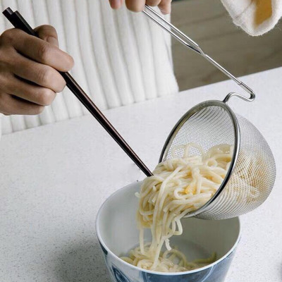 Muôi vớt/ nhúng inox Echo Metal Ø100mm - Hàng nội địa Nhật Bản