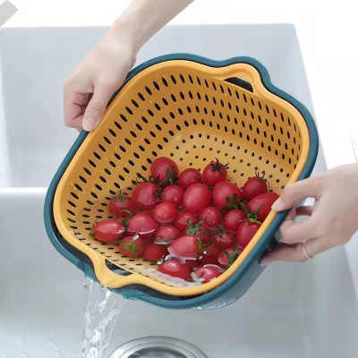SET 3 BỘ THAU CHẬU RỔ NHỰA VIỆT NHẬT CAO CẤP GỒM 3 RỔ 3 THAU CHẬU ( tặng móc dán inox to )