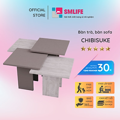 Bàn sofa hiện đại kiểu dáng đẹp SMLIFE Clark