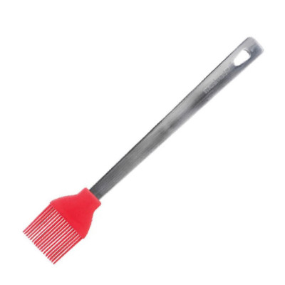 Mastrad - Cọ quét bằng silicon màu đen / màu đỏ  - 26cm