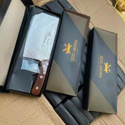 Dao Chặt Xương Cao Cấp Seki Nhật Bản, Dao Làm Bếp Thép Không Gỉ Chắc Chắn Chặt Xương Chặt Gà