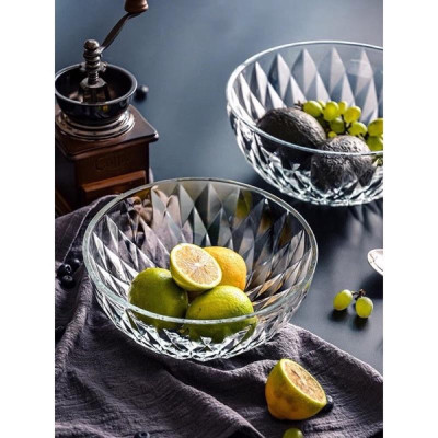 Tô thủy tinh họa tiết kim cương Thái Lan MCS