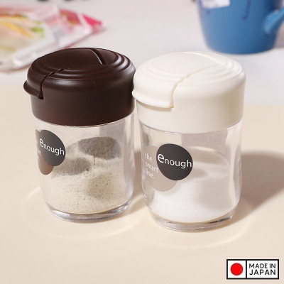 Combo 03 chai/lọ/hũ đựng gia vị muối, tiêu, ớt 68ml hàng nội địa Nhật Bản