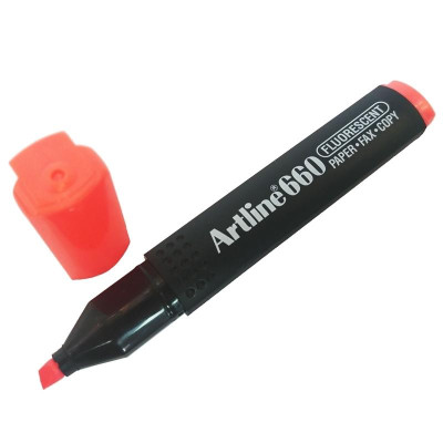 Bút Dạ Quang - Artline EK-660-FRD - Fluorescent Red