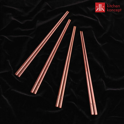 ZWILLING - Bộ đũa ăn Minimal màu vàng hồng - 4 cặp