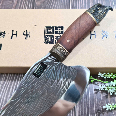 DAO BẾP - DAO THÁI CẮT HOA VĂN KHÂU ĐỒNG MÃ  A5 DT159 NT topcomshop vn