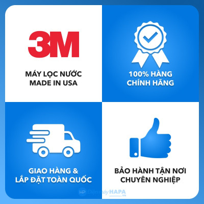 Lõi Lọc Nước 3M HF20-MS Thay Cho Máy Lọc Nước 3M BREW120-MS Hoặc C-CYST-FF - Nhập Khẩu Mỹ, Hàng Chính Hãng 3M