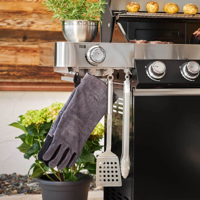 Đôi Găng Tay Nướng BBQ Rosle 25031 Size 24/XL Xám Đen Hàng chính hãng