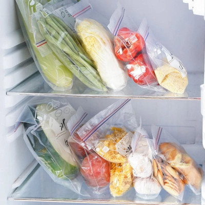 Set 3 HộpTúi Zip Đựng Thực Phẩm An Toàn Tiện Dụng Tái Sử Túi Đựng Thực Phẩm Dụng Phong Cách Nhật Bản - HÀNG CHÍNH HÃNG MINIIN