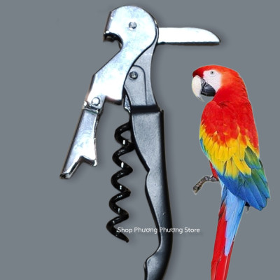 Dụng cụ mở nắp chai, mở rượu vang, khui hộp nhanh chóng và tiện lợi inox bền đẹp rất được ưa chuộng tại Nhật Bản - Pink parot