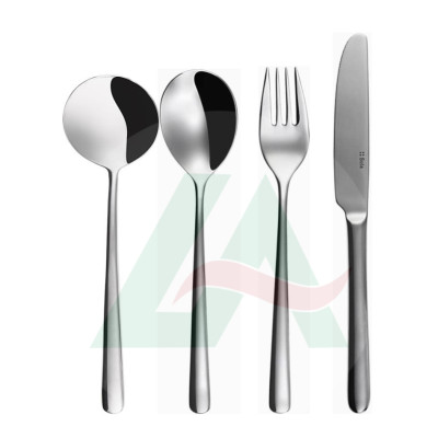 Bộ 6c Muỗng Súp 106173 - Inox 304 Stainless Steel 18/10 Đồ dùng bàn tiệc nhà hàng khách sạn cao cấp (Set of 6pcs Soup Spoon SS18/10)