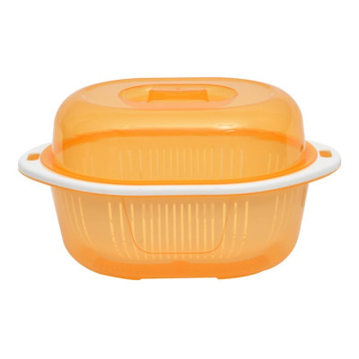 Bộ Rổ + chậu có nắp đậy Song Long - Màu ngẫu nhiên