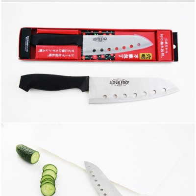 Dao Thái Làm Bếp Echo Silver Edge 2000 Đục Lỗ Sắc Bén