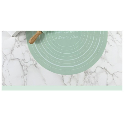 Bộ Cán Lăn Bột Silicon +Tấm Lót Nhào Bột Silicone Làm Bánh - Thảm Nhào Bột Chống Dính CHịu Nhiệt Tốt- Hàng Chính Hãng MINIIN