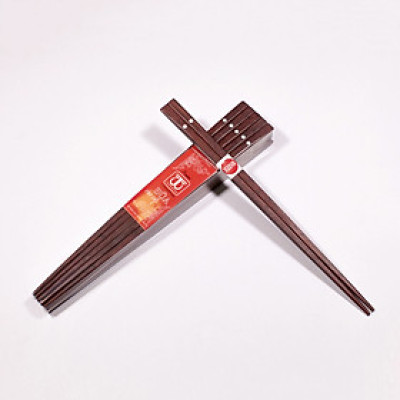 COMBO 4 BỘ 40 ĐÔI ĐŨA ĂN CAO CẤP ĐŨA ĐẸP ĐŨA SẠCH GỖ CẨM MẮC BẠC