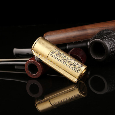 Vỏ Hột Quẹt Bật Lửa Xăng Đá Promise BNC001 Hoa Văn Đẹp Độc Lạ Cao Cấp - Dùng Xăng Bấc Đá