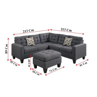 Ghế sofa góc mẫu hot nhất Juno Sofa HHP-SFG02-V1