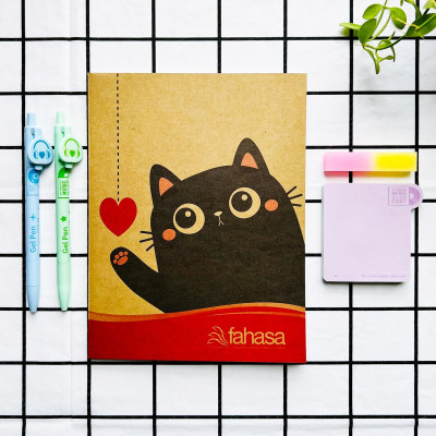 Combo 5 Tập Học Sinh Funny Cats 4 Ô Ly 100 Trang 100gsm - Fahasa 01 (Mẫu Màu Giao Ngẫu Nhiên)