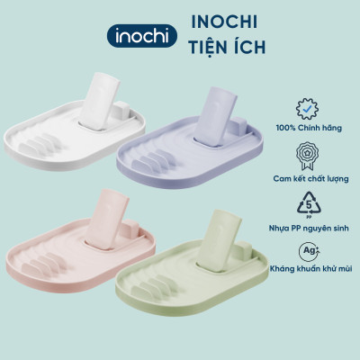 Khay gác dụng cụ nhà bếp thìa nắp vung chảo nhựa cao cấp Inochi Yoko - Chính hãng (Tặng kèm hình dán sticker)