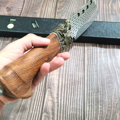 DAO BẾP , DAO CHẶT THÉP KHÔNG RỈ CAO CẤP MÃ A9 TR12 NTVN top