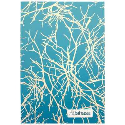 Combo 5 Tập Sinh Viên Kẻ 4 Ô Ly 200 Trang 80gsm - Tree Branches 01 (Mẫu Màu Giao Ngẫu Nhiên)